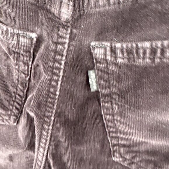 Levi’s 724 High Rise Straight Corduroy Pants Brown Size 25 - Picture 9 of 12
